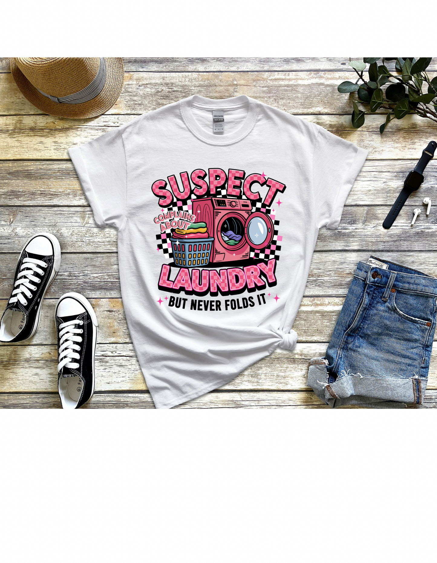 Suspect Laundry Graphic Tee