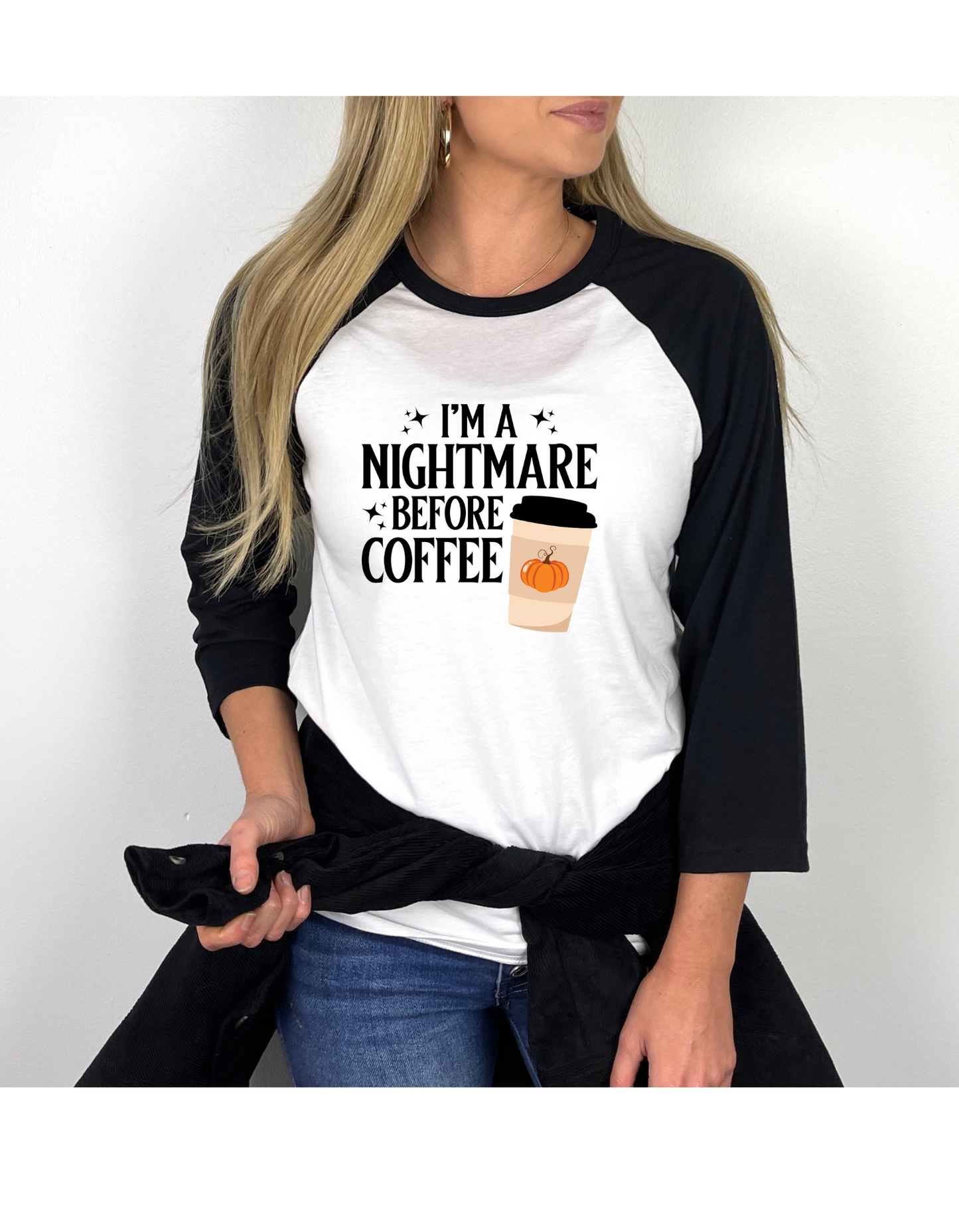 Unisex "COFFEE" Baseball Tee