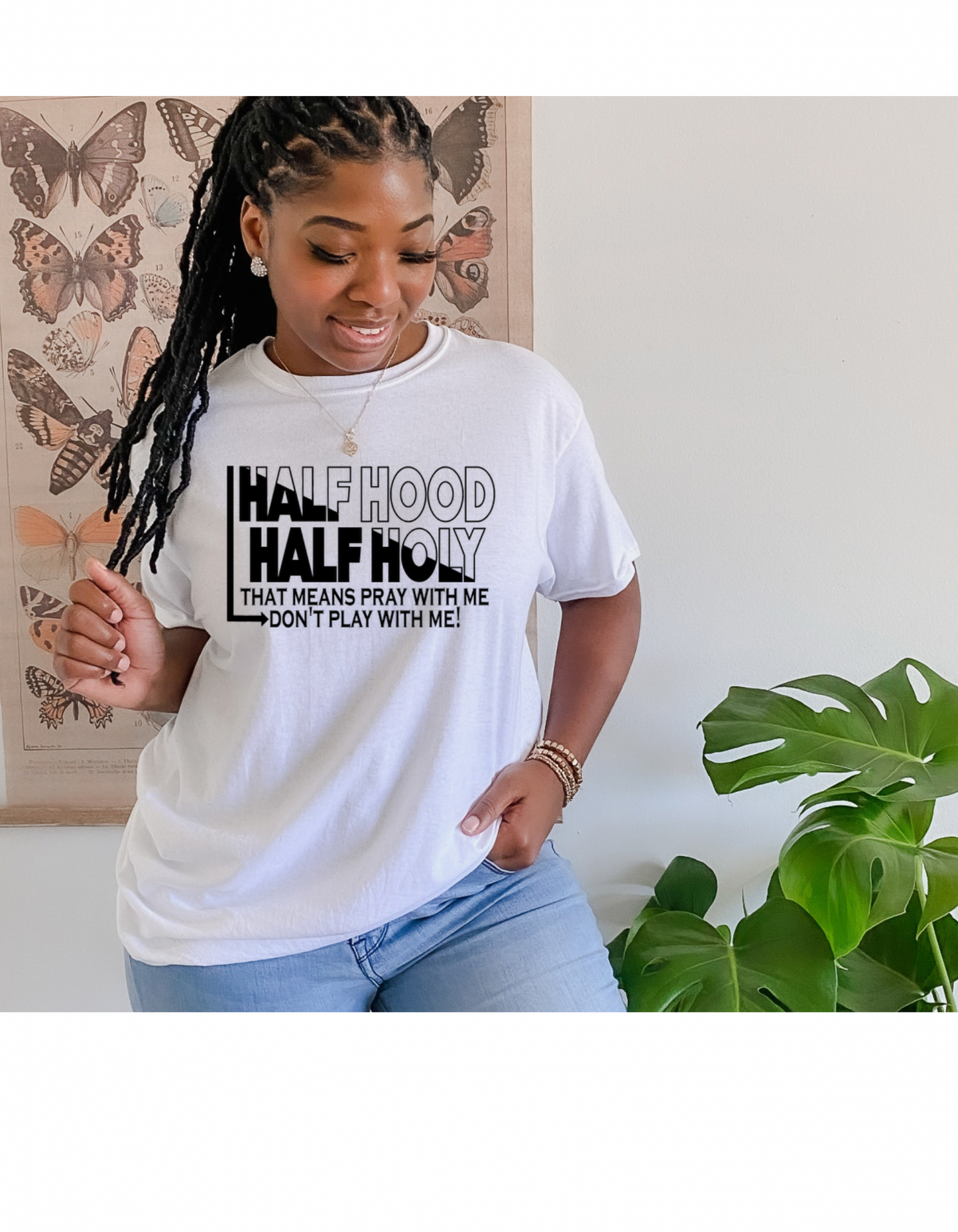 Unisex “HALF” T-shirt